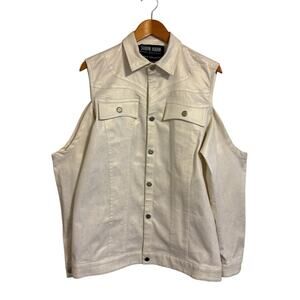 Subin Hahn Fluidwear Cold - Shoulder Western Jacket NWOT